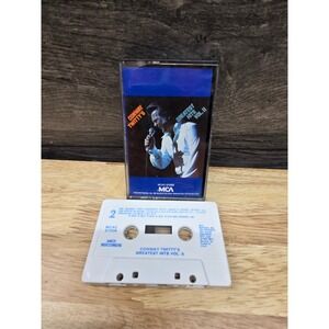 Conway Twitty Greatest Hits Vol II Cassette Tape MCA-37206 Vintage Country Music